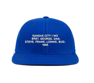 Kansas City 1985 Name wool baseball cap