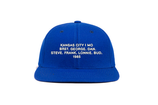Kansas City 1985 Name wool baseball cap