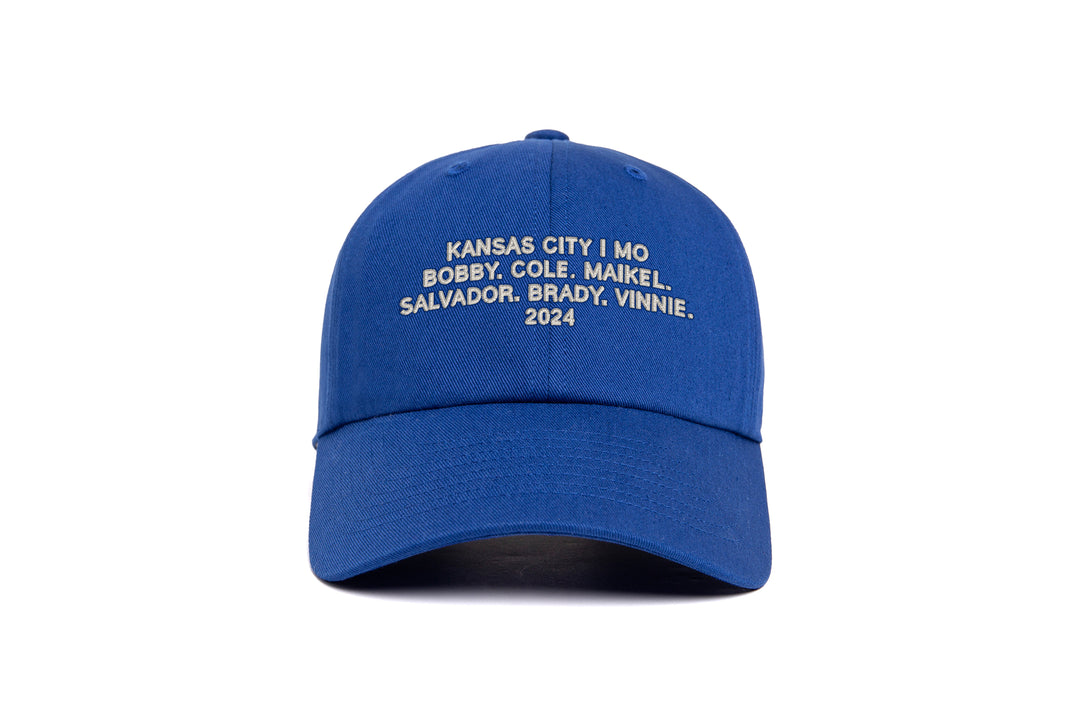 Kansas City 2024 Name Dad wool baseball cap