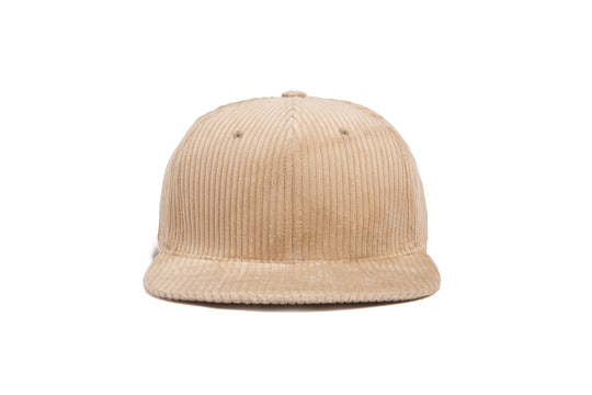 Clean Khaki 6-Wale CORD wool baseball cap