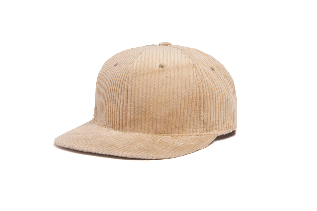 Clean Khaki 6-Wale CORD wool baseball cap