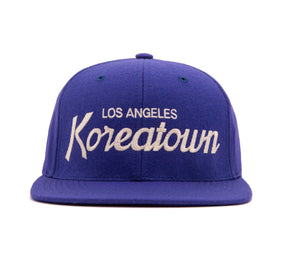 Koreatown wool baseball cap
