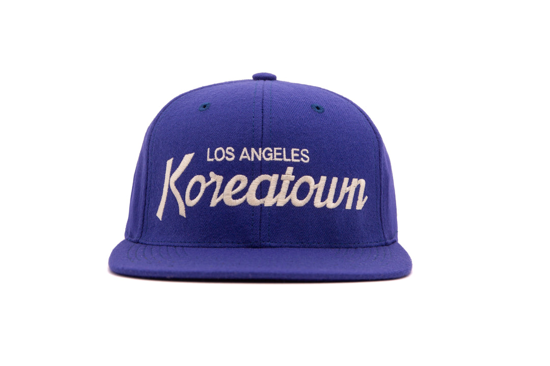 Koreatown wool baseball cap