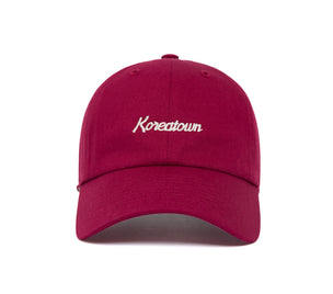 Koreatown Microscript Dad wool baseball cap