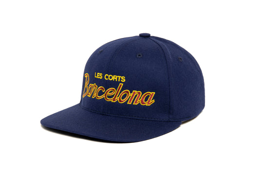 Barcelona wool baseball cap