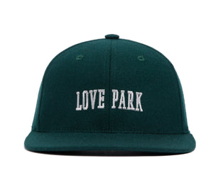 LOVE PARK Microblock wool baseball cap