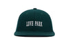 LOVE PARK Microblock
    wool baseball cap indicator