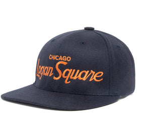 Logan Square wool baseball cap