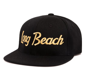 Long Beach wool baseball cap