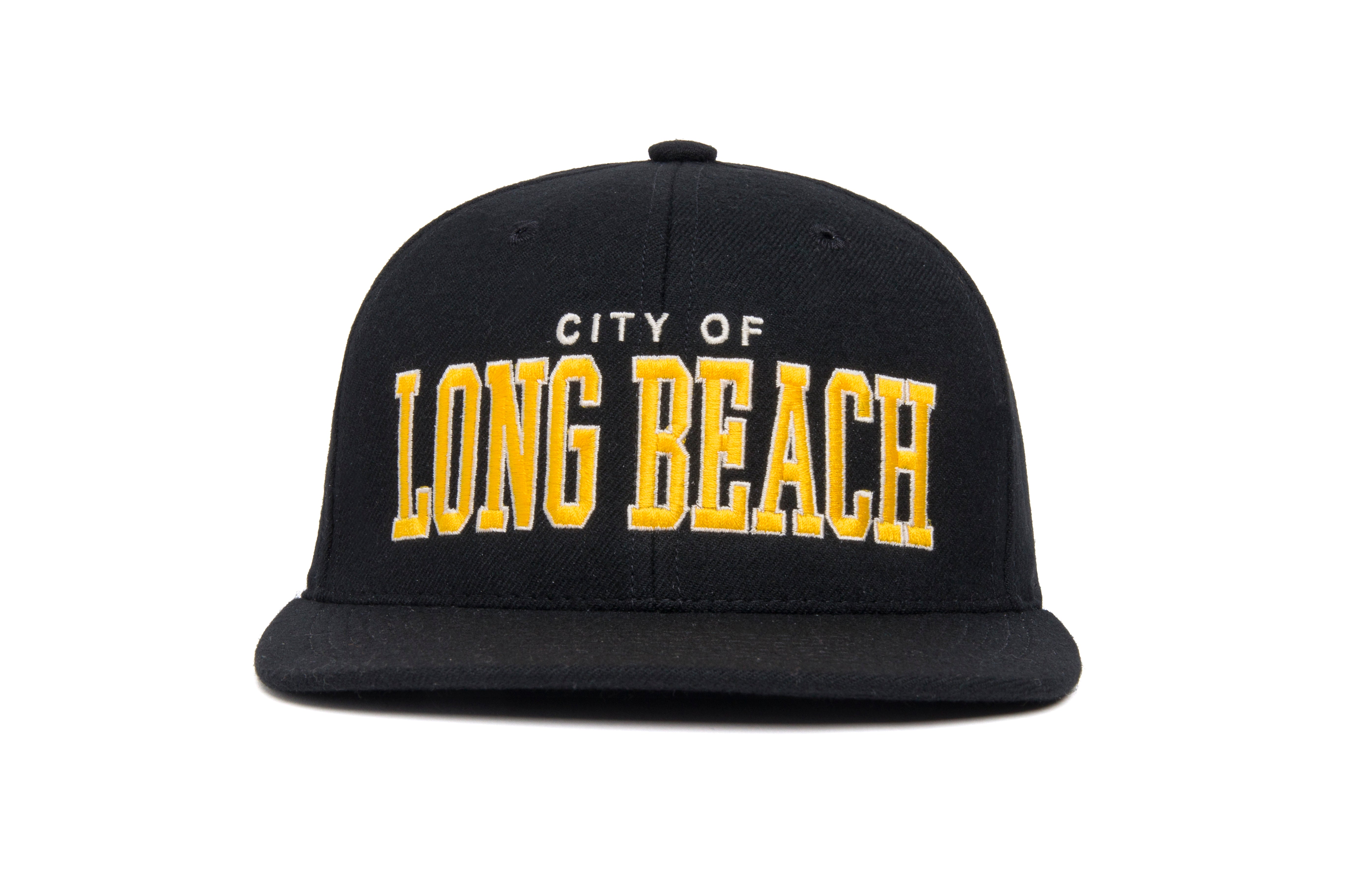 Long Beach Art Hat, Wool Baseball Cap