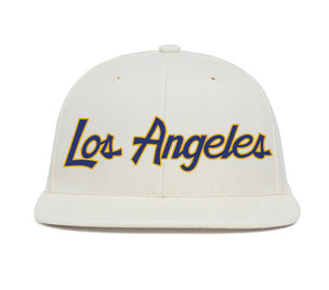 Los Angeles V wool baseball cap