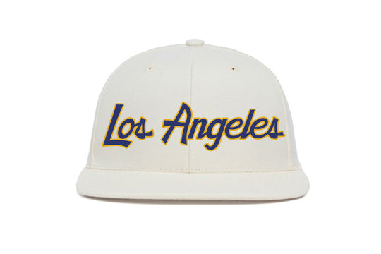 Los Angeles V wool baseball cap