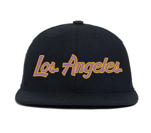 Los Angeles X wool baseball cap