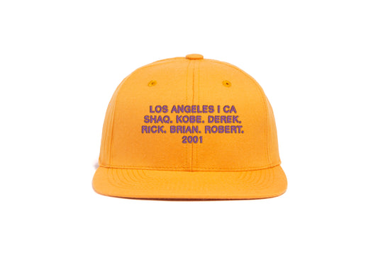 Los Angeles 2001 Name wool baseball cap