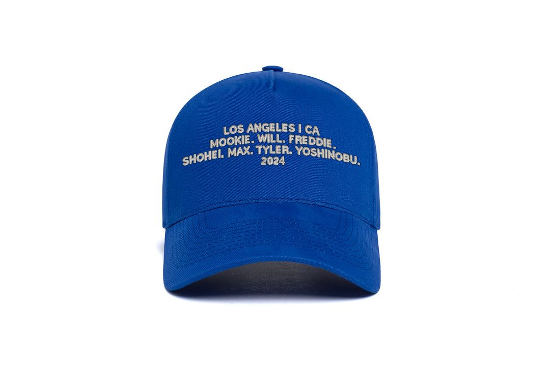 Los Angeles 2024 Name 5-Panel wool baseball cap