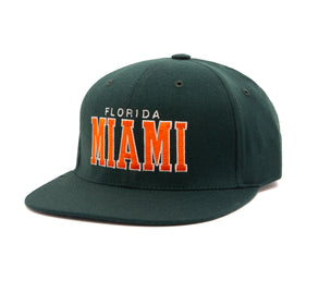 Miami wool baseball cap