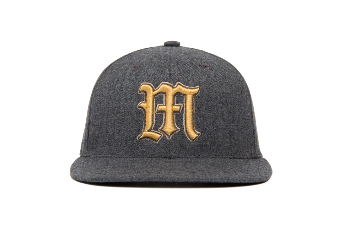 Ligature “M” 3D wool baseball cap