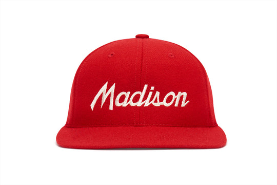 Madison wool baseball cap
