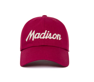 Madison Chain Dad wool baseball cap