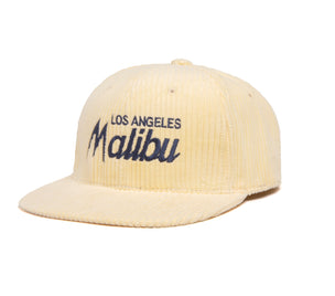 Malibu 6-Wale Cord wool baseball cap