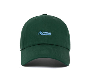 Malibu Microscript Dad wool baseball cap