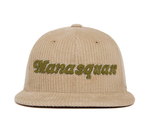 Manasquan Bubble 3D Chain 6-Wale Cord wool baseball cap
