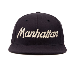 Manhattan wool baseball cap
