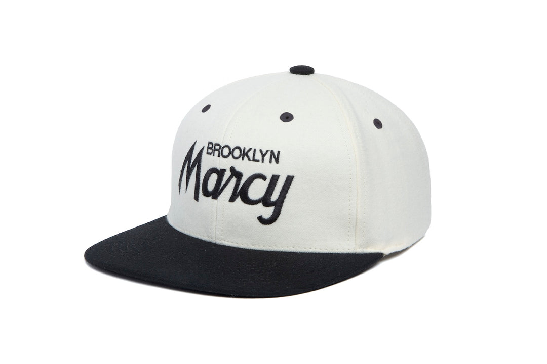 Marcy Two Tone wool baseball cap