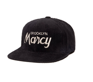 Marcy 6-Wale Cord wool baseball cap