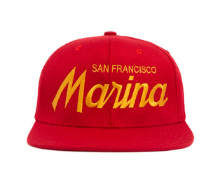 Marina wool baseball cap