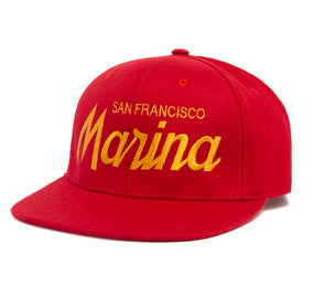 Marina wool baseball cap