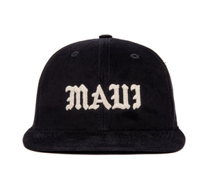 Maui Olde 3D Chain 21-Wale Cord wool baseball cap
