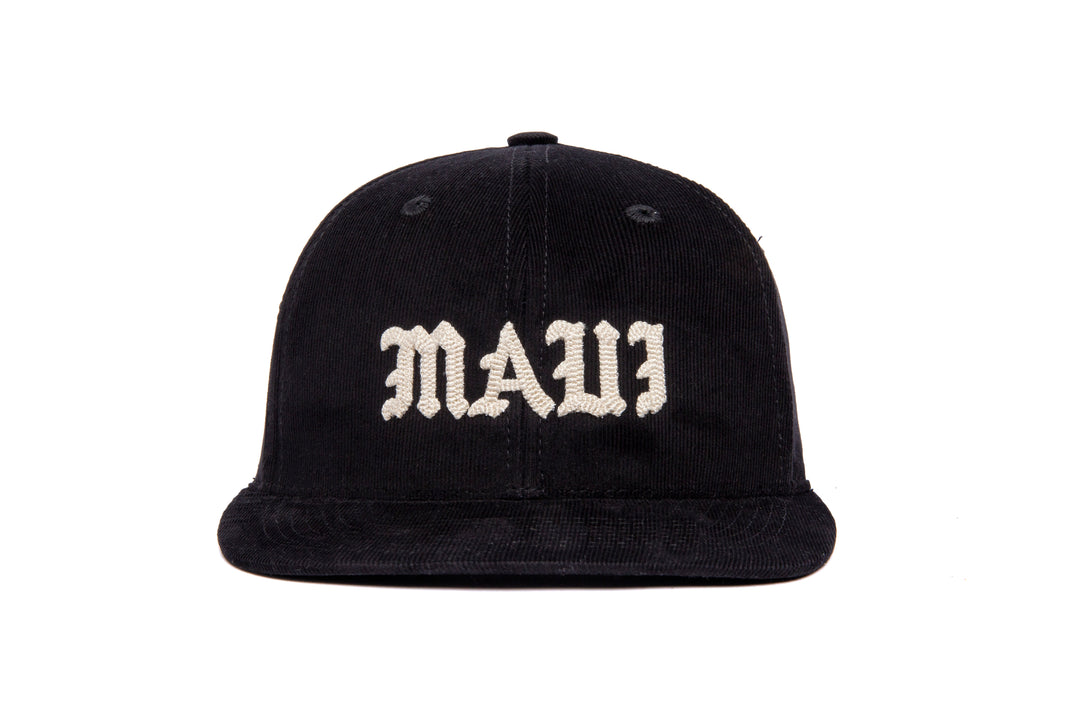 Maui Olde 3D Chain 21-Wale Cord wool baseball cap