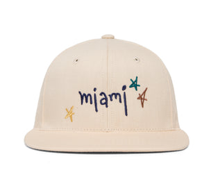 Miami Scribble wool baseball cap