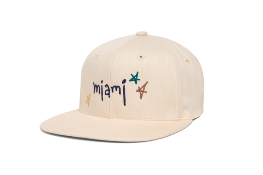 Miami Scribble wool baseball cap
