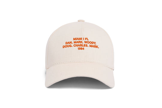 Miami 1984 Name 5-Panel wool baseball cap