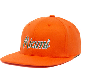Miami III wool baseball cap