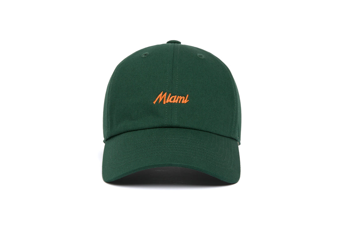 Miami Microscript Dad wool baseball cap