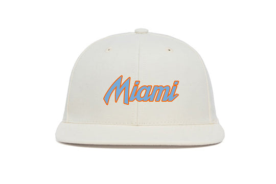 Miami V wool baseball cap