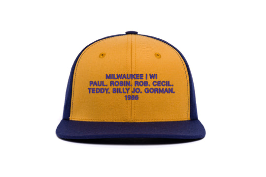 Milwaukee 1986 Name wool baseball cap