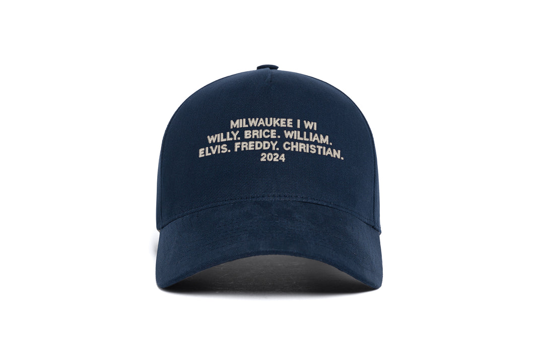 Milwaukee 2024 Name 5-Panel wool baseball cap