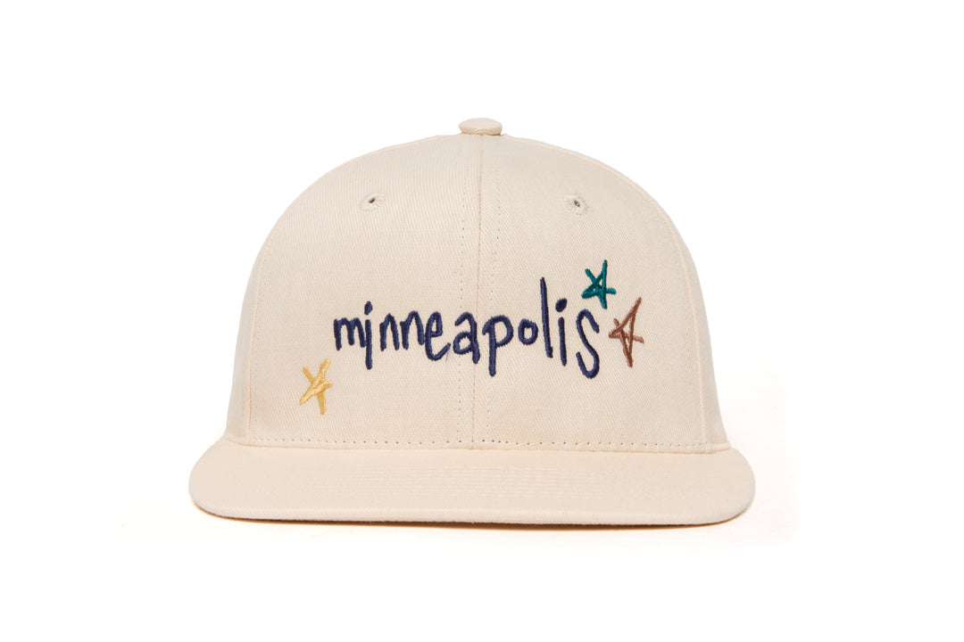 Minneapolis Scribble wool baseball cap