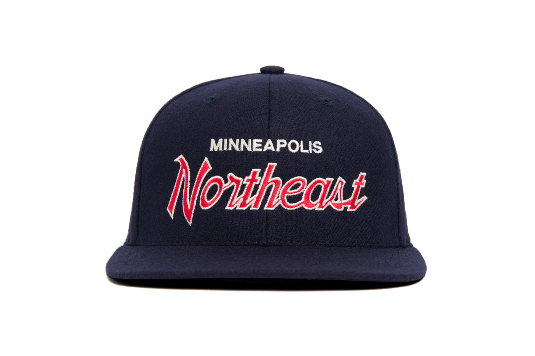 Minneapolis Northeast wool baseball cap