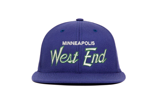 Minneapolis West End wool baseball cap