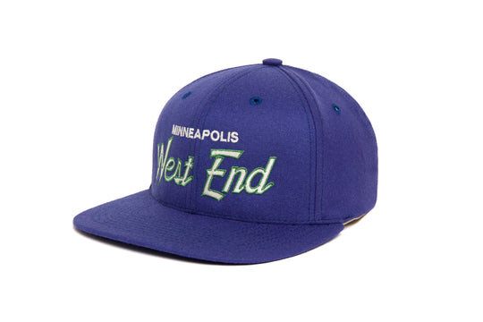 Minneapolis West End wool baseball cap