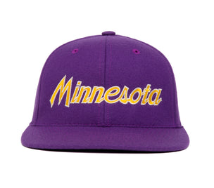 Minnesota wool baseball cap