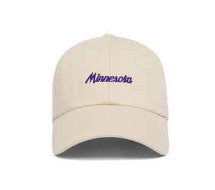 Minnesota Microscript Dad wool baseball cap