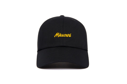 Missouri Microscript Dad wool baseball cap