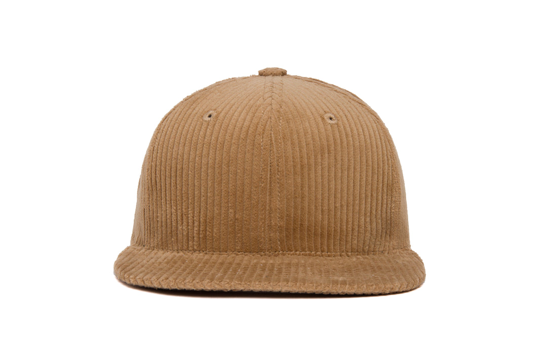 Clean Mocha 6-Wale CORD wool baseball cap