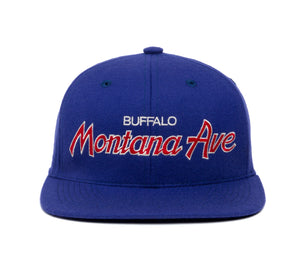 Montana Ave wool baseball cap